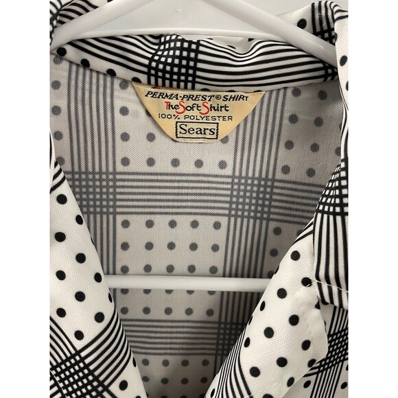 Vintage Sears Shirt, Size Large, Classic Retro Style - Picture 2 of 4